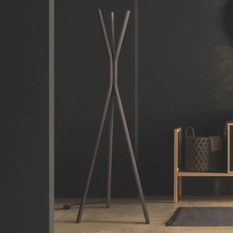 Radiador elétrico de aço independente com pedal - Tree Viadurini