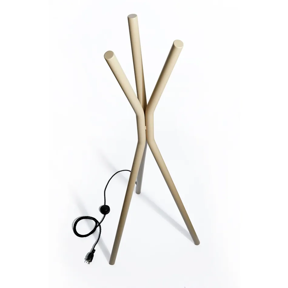 Radiador elétrico de aço independente com pedal - Tree Viadurini