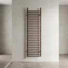 Radiador elétrico em aço carbono, marrom e cobre, fabricado na Itália - Ignis Viadurini
