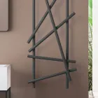 Radiador elétrico de aço com tubos de seção redonda fabricados na Itália - Random Viadurini