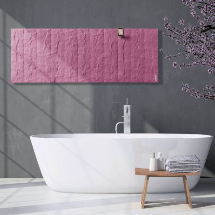 Radiador elétrico em pó de mármore italiano até 1400 Watt - Terraa Viadurini