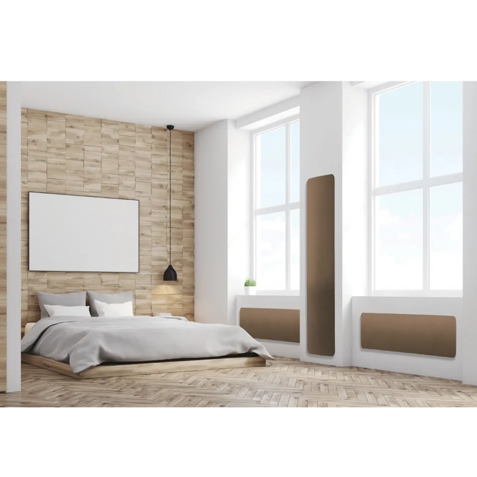 Radiador elétrico em pó de mármore italiano até 1000 Watt - Stilee Viadurini