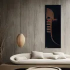 Radiador elétrico em pó de mármore reciclado Fabricado na Itália - Veneza Viadurini