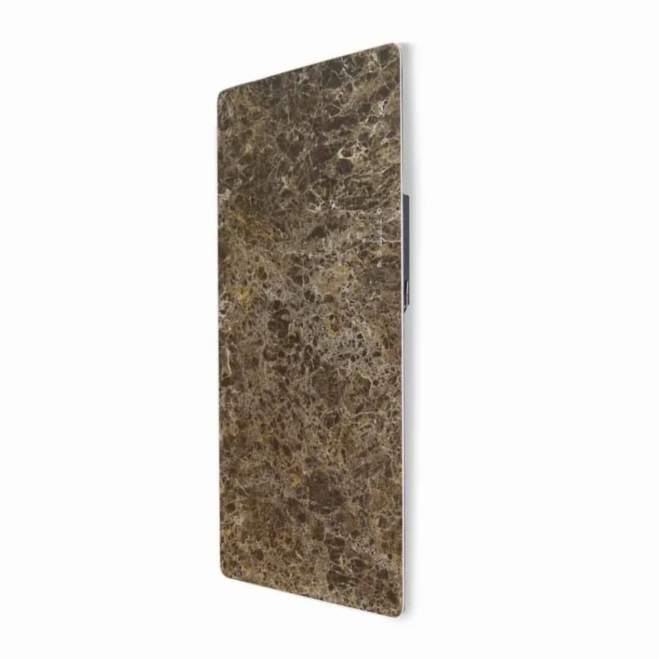 Radiador elétrico de vidro temperado com acabamento em pedra Jonny Viadurini