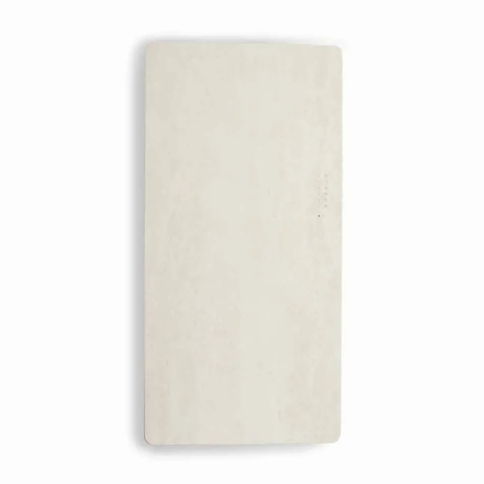 Radiador elétrico de vidro temperado com acabamento em pedra Jonny Viadurini