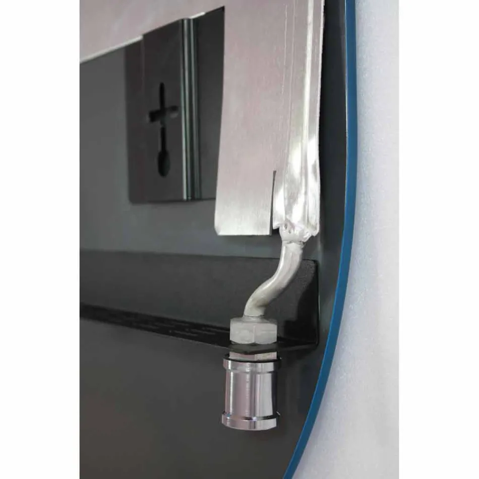 Radiador elétrico de vidro temperado com acabamento em pedra Jonny Viadurini