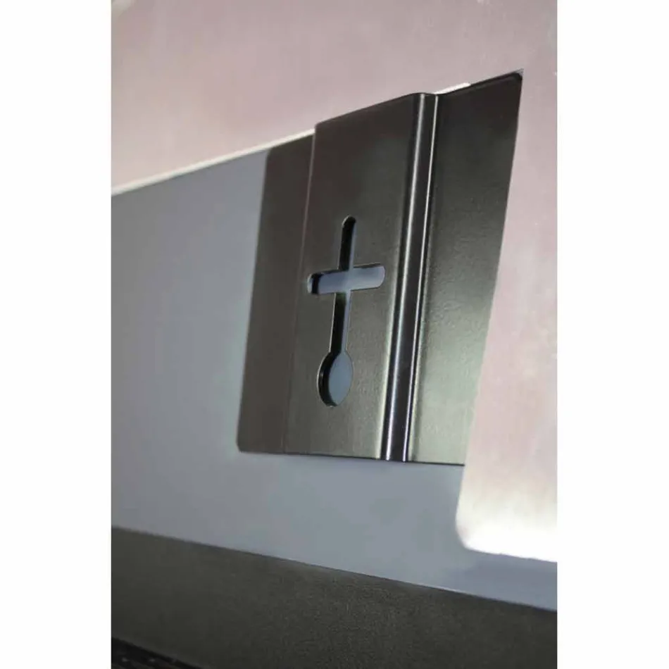 Radiador elétrico de vidro temperado com acabamento em pedra Jonny Viadurini