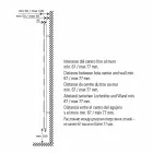 Radiador elétrico de parede de design moderno para banheiro 400 W - pavão Viadurini