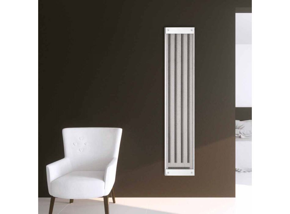Aparelho elétrico de aquecimento vertical elétrico moderno contemporâneo por Scirocco H Viadurini