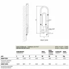 Radiador elétrico de design moderno Graffe made in Italy by Scirocco H Viadurini