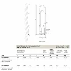 Radiador elétrico de design moderno Graffe made in Italy by Scirocco H Viadurini
