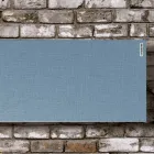 Radiador híbrido em pó de mármore italiano com termostato - Texturee Viadurini