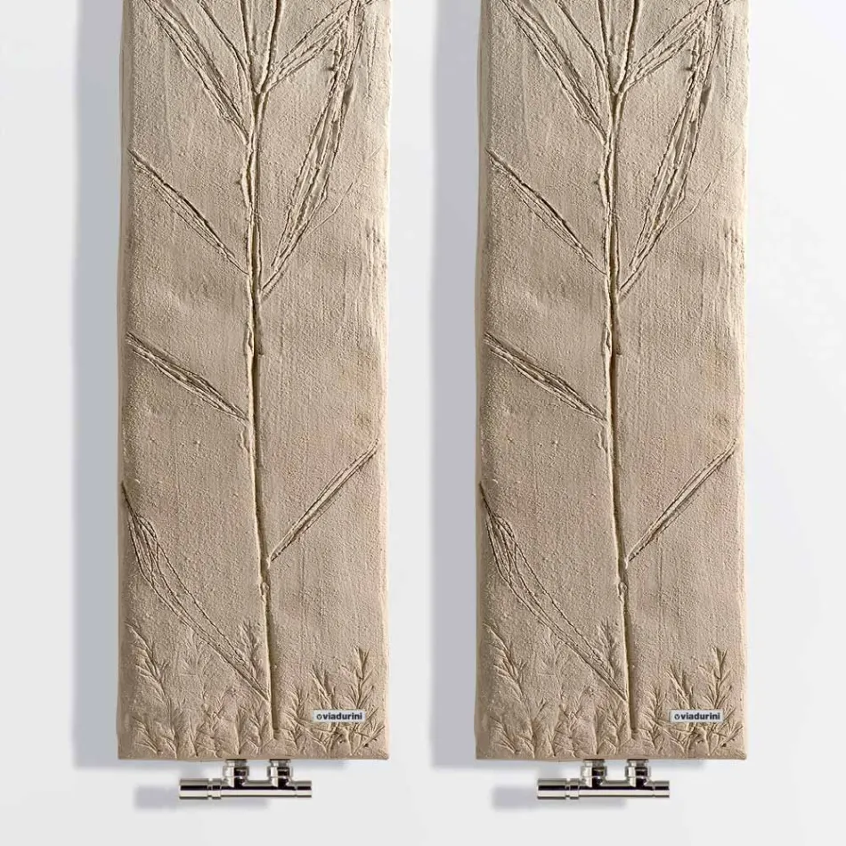 Radiador híbrido em pó de mármore italiano até 500 Watt - Naturae Viadurini