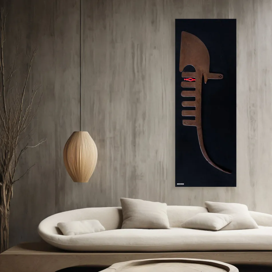 Radiador híbrido em pó de mármore reciclado Fabricado na Itália - Veneza Viadurini