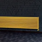 Radiador hidráulico com Série Tripla de Elementos Horizontais Fabricado na Itália - Caramella Viadurini