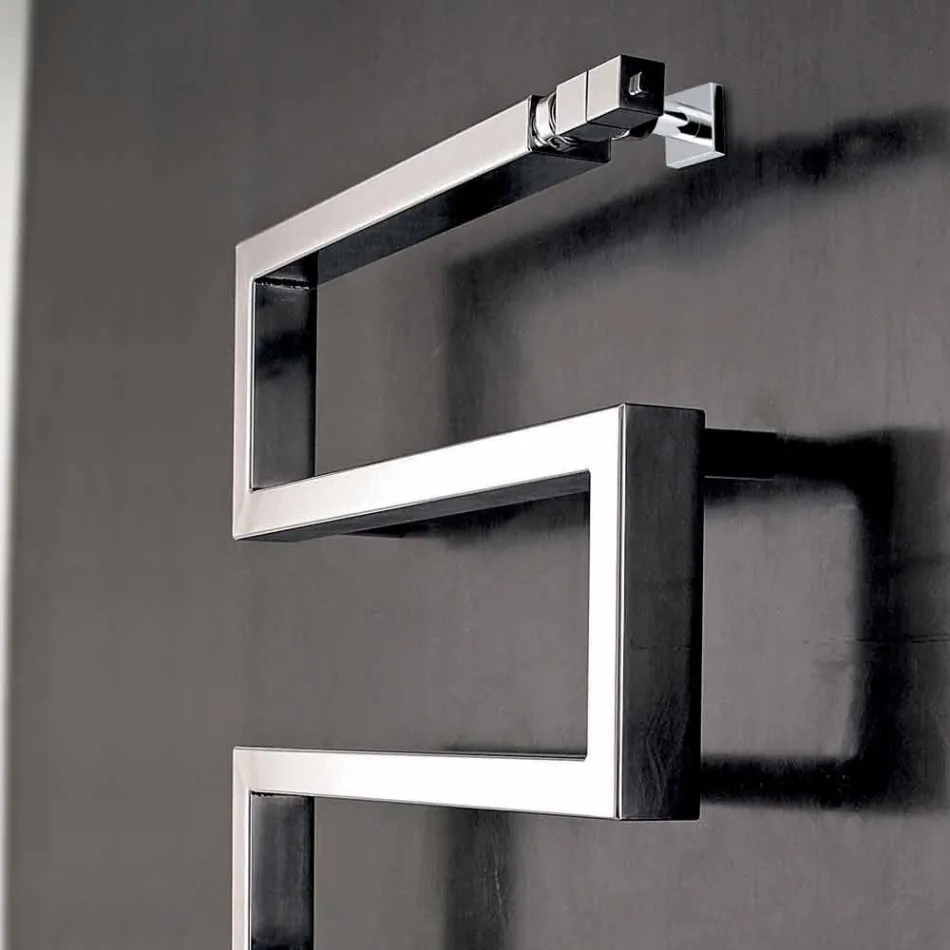 Capa hidráulica cromada Snake by Scirocco H, design moderno Viadurini