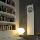 Aquecedor hidráulico de design com ventilador Aria por Scirocco H Viadurini