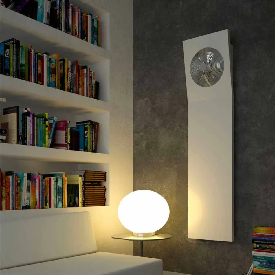 Aquecedor hidráulico de design com ventilador Aria por Scirocco H Viadurini