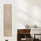 Radiador decorativo hidráulico com acabamento em pó de mármore italiano - Wood50 Viadurini