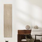 Radiador hidráulico com acabamento em madeira em pó de mármore italiano - Wood50 Viadurini