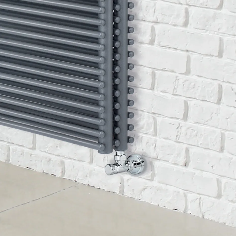 Radiador Hidráulico em Aço com Seção Tripla de Elementos Made in Italy - Ciambella Viadurini