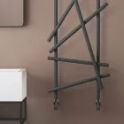 Radiador Hidráulico de Aço com Tubos de Seção Redonda Fabricado na Itália - Aleatório Viadurini