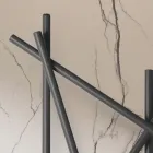 Radiador Hidráulico de Aço com Tubos de Seção Redonda Fabricado na Itália - Aleatório Viadurini