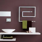 Serpente Thermowell hidráulica de aço inoxidável escovado por Scirocco H Viadurini