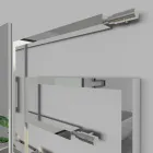 Radiador decorativo hidráulico em aço inoxidável escovado Snake by Scirocco H Viadurini