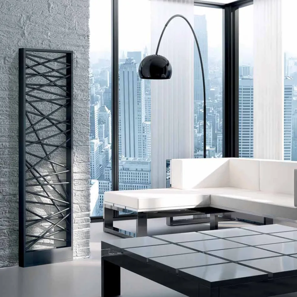 Termopar de aço hidráulico, estilo metropolitano Mikado Scirocco H Viadurini