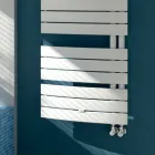 Favo de mel hidráulico em aço lacado branco com vela Sail Scirocco H Viadurini