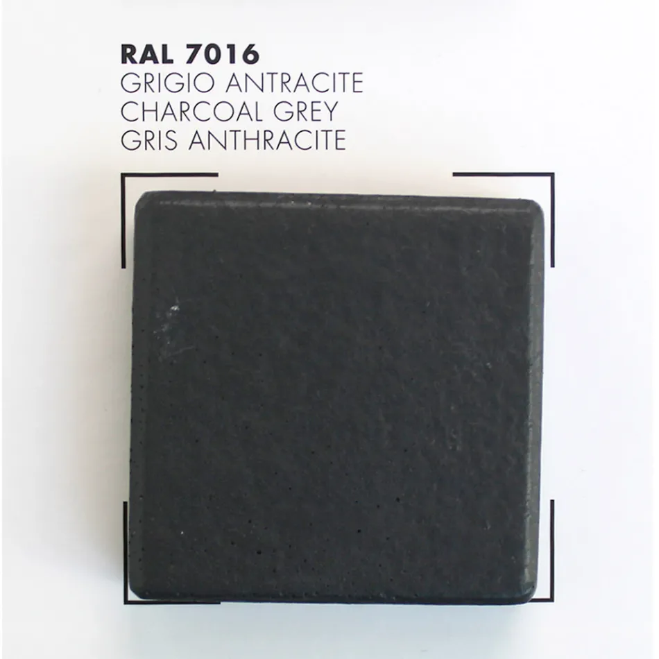 Radiador Hidráulico Moderno em Pó de Mármore Italiano - Texturee Viadurini