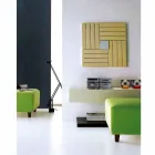 Quadrado design hidráulico guarnição feita na Itália Square Scirocco H Viadurini