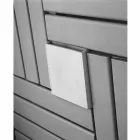 Quadrado design hidráulico guarnição feita na Itália Square Scirocco H Viadurini