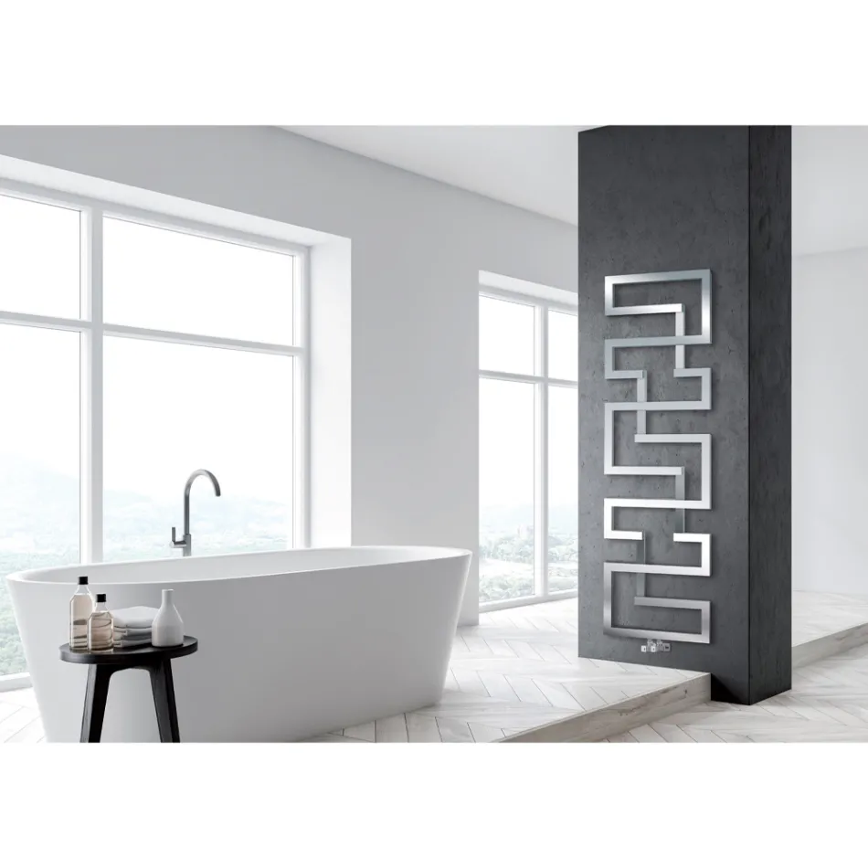 Radiador Hidráulico Fabricado em Aço Inoxidável Fabricado na Itália - Forno Viadurini