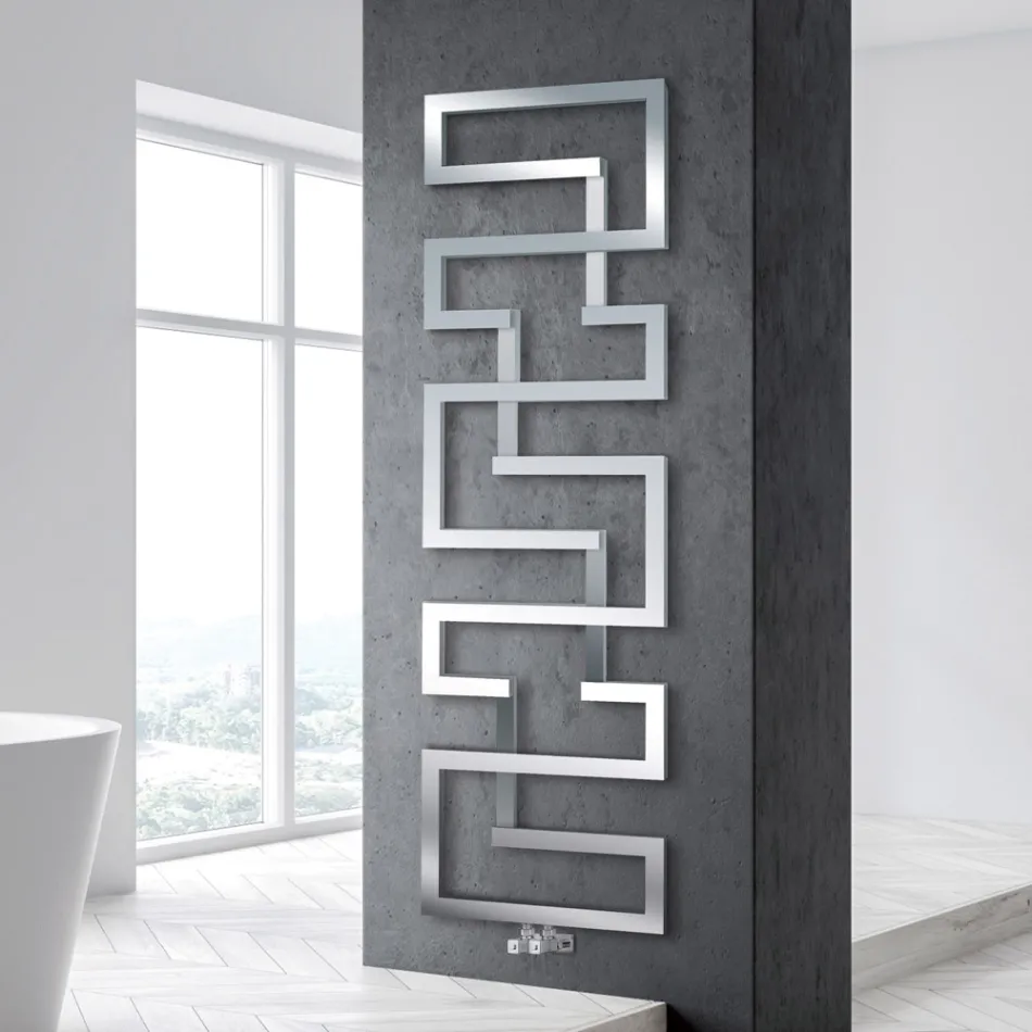 Radiador Hidráulico Fabricado em Aço Inoxidável Fabricado na Itália - Forno Viadurini