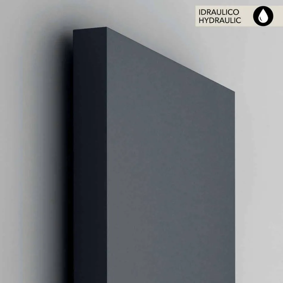 Capô hidráulico vertical, tampa de aço, Scirocco H Light Viadurini