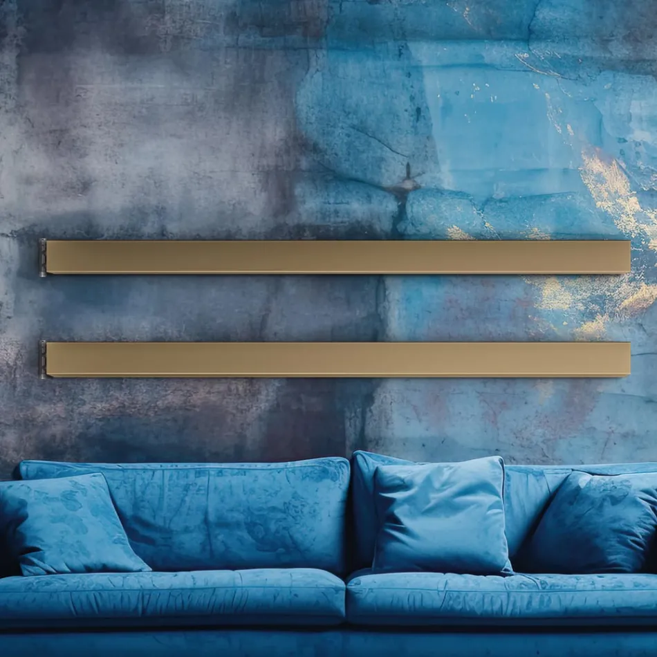 Ember - Radiador horizontal ou vertical em aço, fabricado na Itália. Viadurini