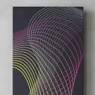 Radiador Hidráulico Moderno de Parede em Aço com Decoração de 839 Watts - Kelvin Viadurini