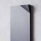 Radiador Vertical com Desenho Hidráulico em Alumínio Colorido até 662 W - Livro Viadurini