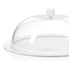Forma redonda de plexiglass transparente para bolo fabricada na Itália 2 tamanhos - crotone Viadurini