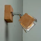 Toscot Piastra artesanal terracota arandela de parede 1 luz direcional Viadurini