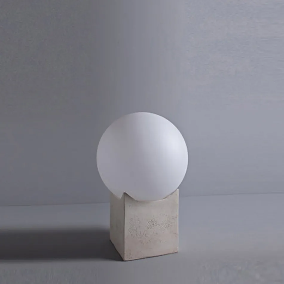 Poste de luz exterior de terracota Toscot Atlante feito na Toscana Viadurini