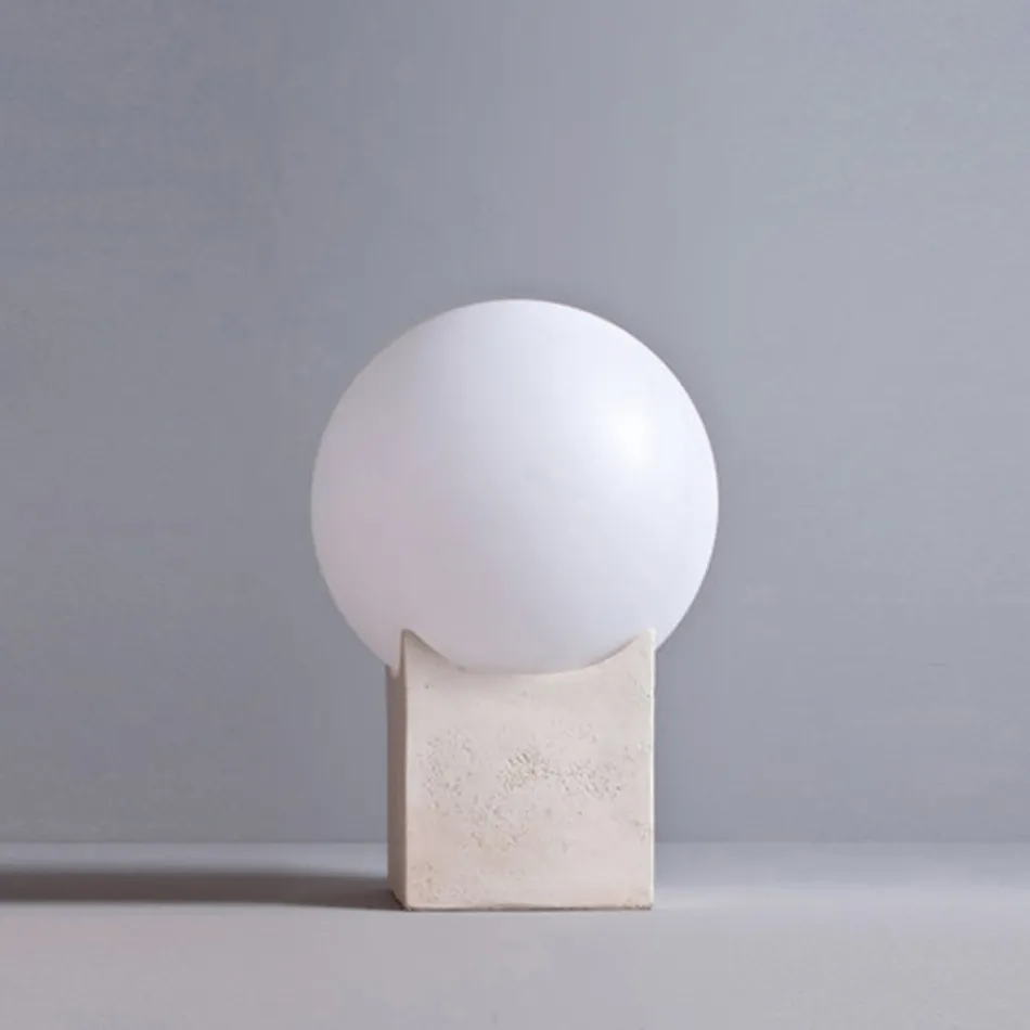 Poste de luz exterior de terracota Toscot Atlante feito na Toscana Viadurini