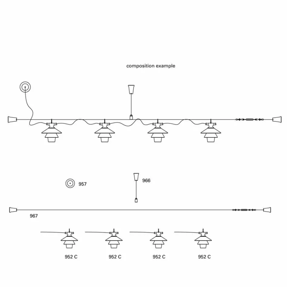 Toscot Battersea lâmpada suspensa com placa de terracota Viadurini