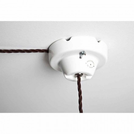 Toscot Battersea grande teto rosa feita na Toscana Viadurini