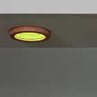 Refletor embutido Toscot Carso Ø14 cm em terracota fabricado na Toscana Viadurini