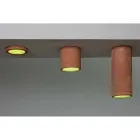 Refletor embutido Toscot Carso Ø14 cm em terracota fabricado na Toscana Viadurini