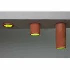 Candeeiro tecto toscot Carso grande Ø13 x A 31 cm made in Tuscany Viadurini