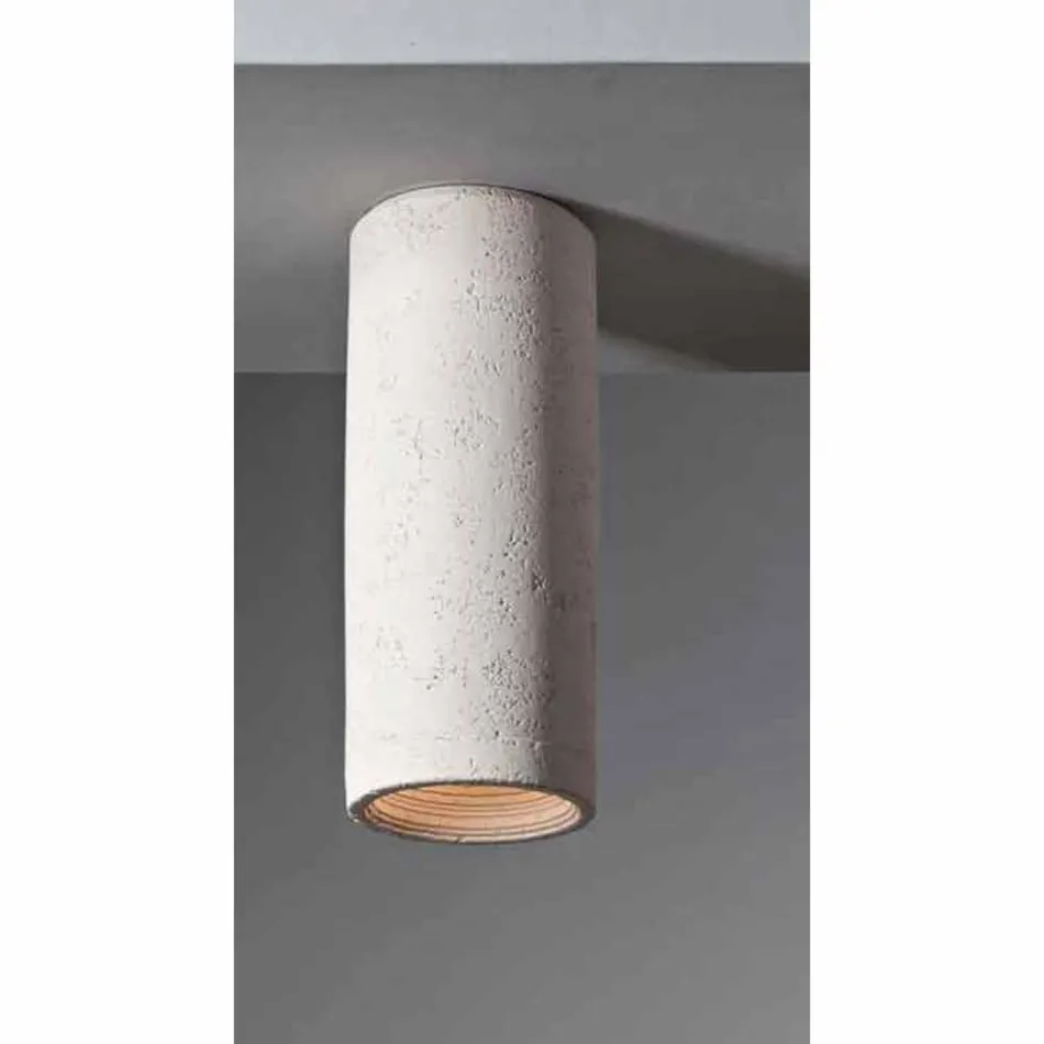 Candeeiro tecto toscot Carso grande Ø13 x A 31 cm made in Tuscany Viadurini